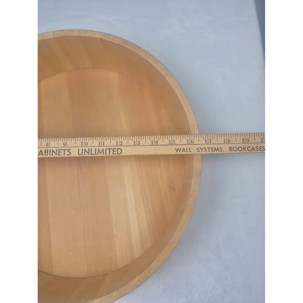 Wooden Sushi Rice Mixing Bowl 16.5